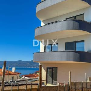 RIJEKA, KANTRIDA – stan od 140m2 u luksuznoj novogradnji samo 250 metara od mora s garažom i panoramskim pogledom na more...