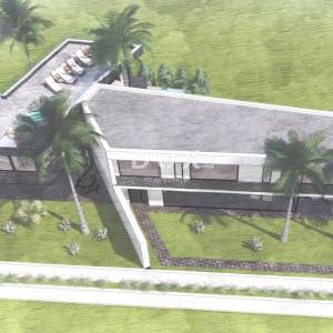 RIJEKA, KOSTRENA - zemljište s projektom drugi red do mora, za duplex vile s bazenom 