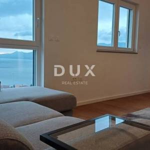 RIJEKA, MARTINKOVAC-stan 55 m2 za najam u novogradnji, pogled, prilika!