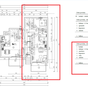 RIJEKA, PEHLIN, PODMURVICE- dvoetažni stan 106.97m2 u novogradnji s pogledom na more, DB+3S.- STAN 4L