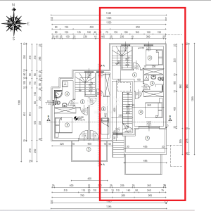 RIJEKA, PEHLIN, PODMURVICE- dvoetažni stan 106.97m2 u novogradnji s pogledom na more, DB+3S.- STAN 4L