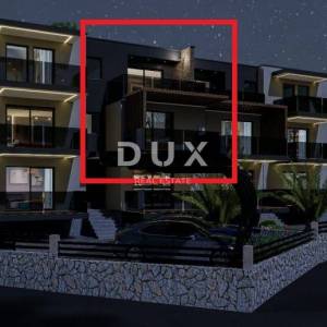 RIJEKA, PEHLIN, PODMURVICE- dvoetažni stan 106.97m2 u novogradnji s pogledom na more, DB+3S.- STAN 4L