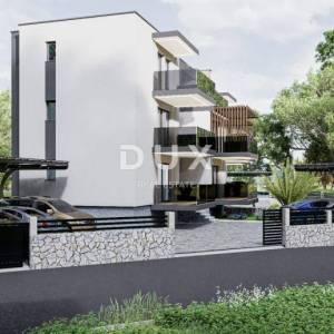 RIJEKA, PEHLIN, PODMURVICE- dvoetažni stan 101.24m2 u novogradnji s pogledom na more, DB+2S.- STAN 3D