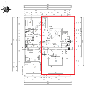 RIJEKA, PEHLIN, PODMURVICE- dvoetažni stan 101.24m2 u novogradnji s pogledom na more, DB+2S.- STAN 3D