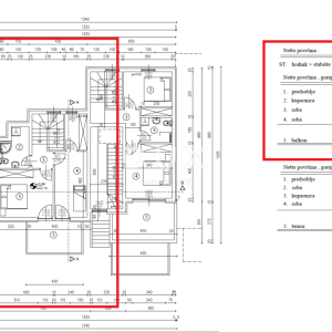 RIJEKA, PEHLIN, PODMURVICE- dvoetažni stan 101.24m2 u novogradnji s pogledom na more, DB+2S.- STAN 3L
