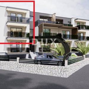 RIJEKA, PEHLIN, PODMURVICE- dvoetažni stan 101.24m2 u novogradnji s pogledom na more, DB+2S.- STAN 3L