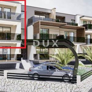 RIJEKA, PEHLIN, PODMURVICE- dvoetažni stan 101.24m2 u novogradnji s pogledom na more, DB+2S.- STAN 3L