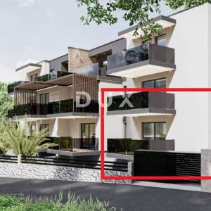 RIJEKA, PEHLIN, PODMURVICE- stan 53,,92m2 u novogradnji s pogledom na more, DB+1S, prizemlje- STAN 1D