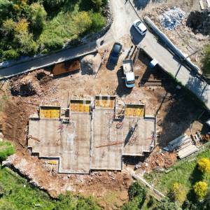 RIJEKA, PEHLIN, PODMURVICE- stan 62,85m2 u novogradnji s pogledom na more, DB+2S, prizemlje- STAN 2D