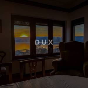 RIJEKA, TRSAT – etaža privatne kuće s očaravajućim pogledom na more, vrhunska pozicija iznad centra Rijeke