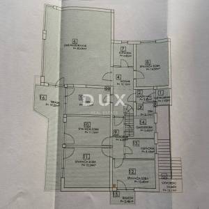 RIJEKA, TRSAT – etaža privatne kuće s očaravajućim pogledom na more, vrhunska pozicija iznad centra Rijeke