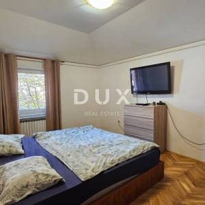 RIJEKA, TRSAT - Prostran trosoban stan s dnevnim boravkom na mirnoj lokaciji , 114m2