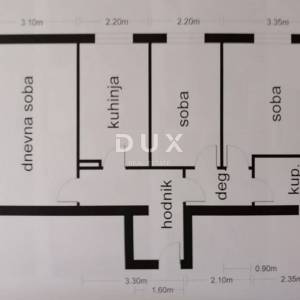 RIJEKA, VOJAK/TRSAT – Odličan stan u blizini Kampusa, idealan za život ili investiciju!