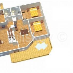 Rogoznica,uvala Lozica,samostojeca apartmanska kuca.