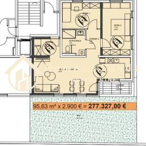 Sesvete,3-S(S2)96m2 u visokom prizemlju s vrtom,liftom,parkingom 