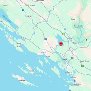 Šibenik - Bilice, građevinsko zemljište 5000 m2, pogled na more