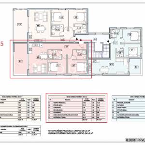 ŠIBENIK, SRIMA – Dvosoban stan u novogradnji s pogledom na more