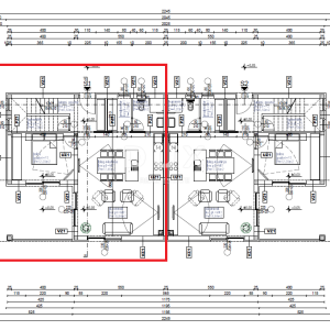 ŠIBENIK, VODICE - Dvojna kuća s bazenom i panoramskim pogledom na more