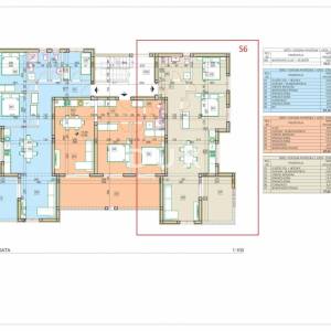 ŠIBENIK, VODICE – Dvosoban stan u novogradnji! POGLED NA MORE! PRILIKA!