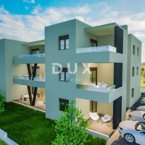 ŠIBENIK, VODICE – Dvosoban u novogradnji s velikom terasom i prelijepim pogledom na more!