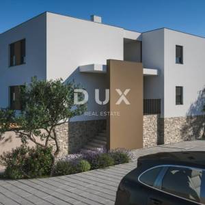 ŠIBENIK, ŽABORIĆ - Luksuzni trosobni stan u novogradnji s pogledom na more