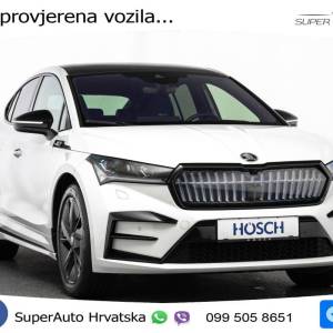 Škoda Enyaq iV 80x 82 kWh AWD RS 299 KS, MATRIX+ACC+PANO+GR SJED+KAM+PDC+VIRT