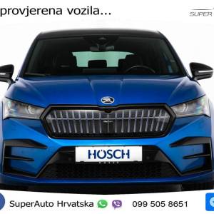 Škoda Enyaq iV 80x 82 kWh AWD RS 299 KS, MATRIX+ACC+PANO+GR SJED+KAM+VIRT+PDC