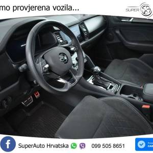 Škoda Kodiaq 2.0 TDI 4x4 Aut. Sportline 200 KS, ACC+LED+KAM+GR SJED+PANO+VIRT