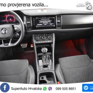 Škoda Kodiaq 2.0 TDI 4x4 Aut. Sportline 200 KS, ACC+LED+KAM+GR SJED+PANO+VIRT