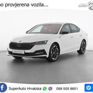 Škoda Octavia 1.5 TSI DSG Sportline 150 KS, ACC+KAM+KEY+GR SJED+LANE+VIRT 