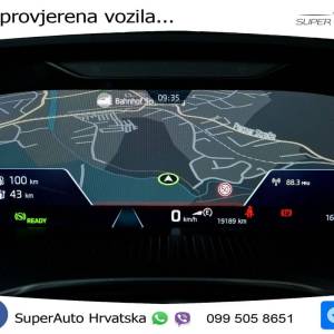 Škoda Octavia Combi 1.4 TSI DSG RS 245 KS, ACC+KAM+4xGR SJED+HEAD+VIRT+NAVI