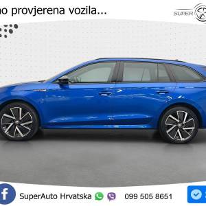 Škoda Octavia Combi 1.4 TSI Aut. Sportline 204 KS, KEY+VIRT+GR SJED+PARK+LANE
