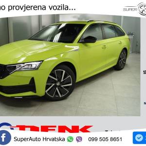 Škoda Octavia Combi 1.5 TSI DSG Sportline 150 KS, ACC+KAM+GR SJED+LANE+VIRT