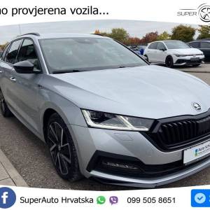 Škoda Octavia Combi 2.0 TDI DSG Sportline 150 KS, VIRT+PARK+GR SJED+KEY+LANE+18"