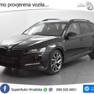 Škoda Superb Combi 2.0 TDI DSG Sportline 200 KS, MATRIX+4xGR SJED+VIRT