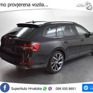 Škoda Superb Combi 2.0 TDI DSG Sportline 200 KS, MATRIX+4xGR SJED+VIRT