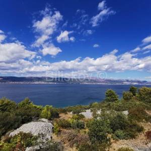 Slatine, građevna parcela, prekrasni panoramski pogled