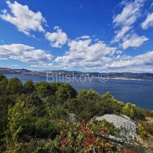 Slatine, građevna parcela, prekrasni panoramski pogled