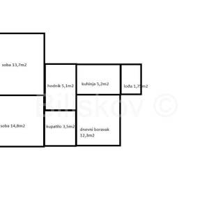 Solin - dvosoban komforan stan