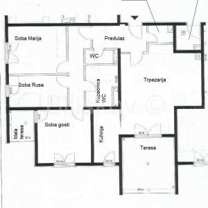 Split, Brodarica, prodaja trosoban stan103m2, parking 27m2