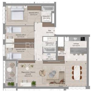 Split, luksuzni projekt Lora L 68, prodaja stan