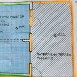 Split, Plokite, poslovni prostor 41 m2 i terasa od 29 m2
