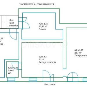Stambeno poslovni objekt, dvije kuće, prodaja