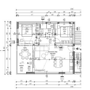 Stan sa dvije spavaće sobe, prvi kat, Rovanjska 