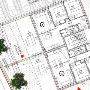 Stara Novalja, 77m2, 3s, prizemlje, pogled na more!