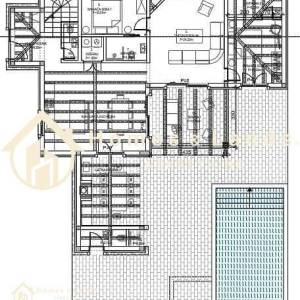 Tinjan,Istra,luksuzna villa s bazenom 150m2 i okućnicom 621m2