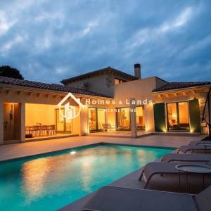 Tinjan,Istra,luksuzna villa s bazenom 150m2 i okućnicom 621m2