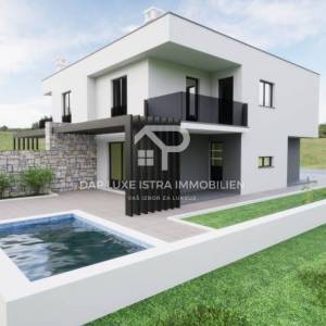 Umag Duplex kuća 121m2 s bazenom i pogledom na more