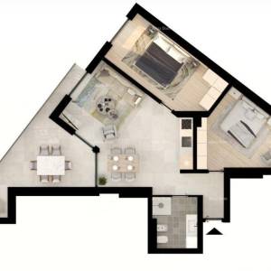 UMAG! Moderan stan u vrhunskom stambenom kompleksu blizu mora, S5