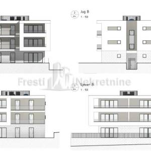 VINJERAC, MODERNI APARTMANI 78,30 m2 s  LOGGIOM od 28,50 m2